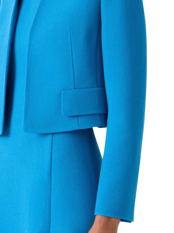 #5: جاكيت هيلينا المصنوع من الصوف بكريب ذو وجهين - توايلايت