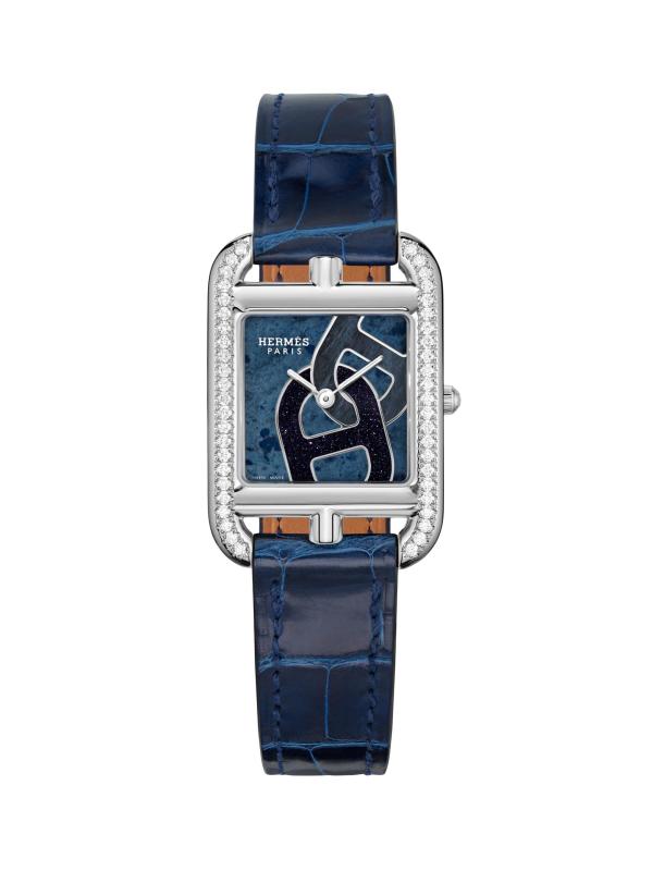 ساعة كيب كود أنكور من الفولاذ المقاوم للصدأ ودومورتيريت وبسوار تمساح /31 مم