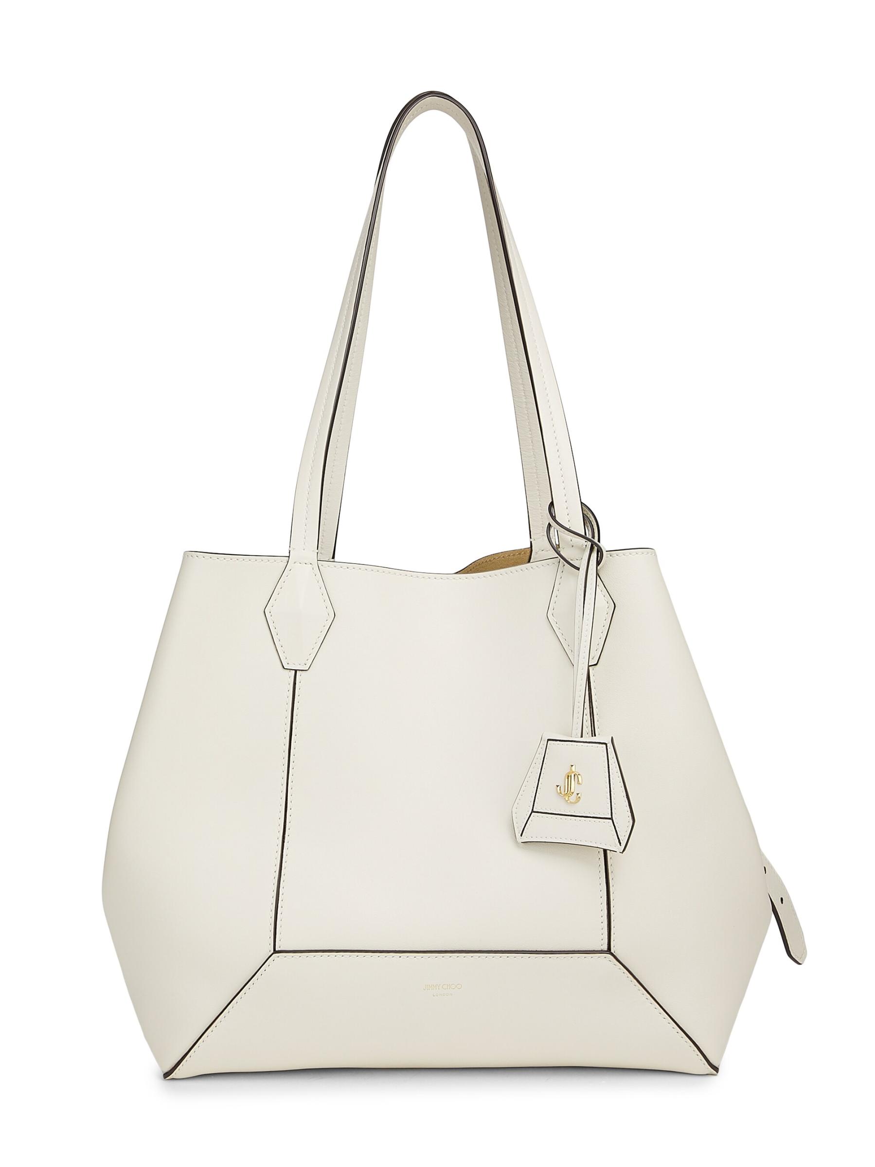 Jimmy Choo - ミディアムダイヤモンドレザートートバッグ を