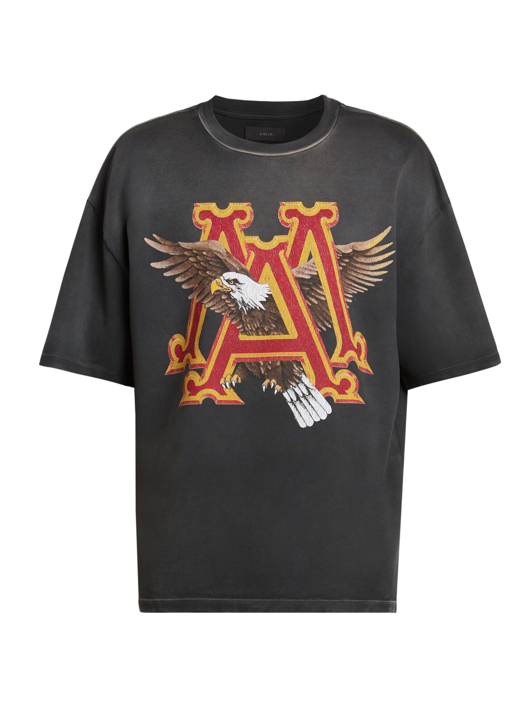 関税送料込み AMIRI イーグルオーバーサイズTシャツ Amiri - 馬鷲オーバーサイズTシャツ をオンライン購入 | Saks