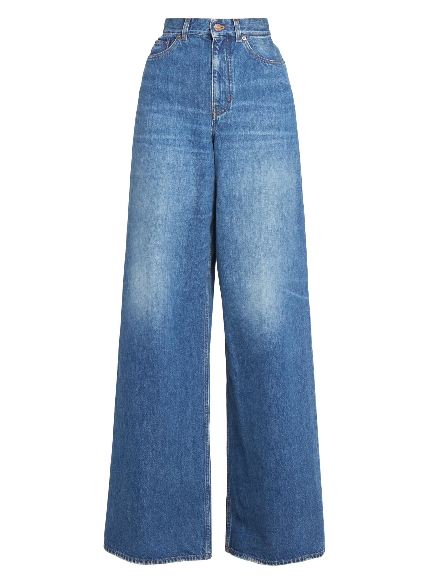 VIPSALE【Chloe】デニム製ハイライズ ワイドレッグジーンズ Chloé - ハイライズ ワイドレッグ ジーンズ をオンライン購入