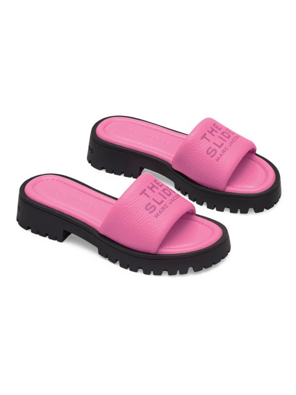 【関税込み】Marc Jacobs ピンク 'The Lug Sole Slide' サンダル 関税込み】Marc Jacobs ピンク 'The Lug Sole Slide' サンダル