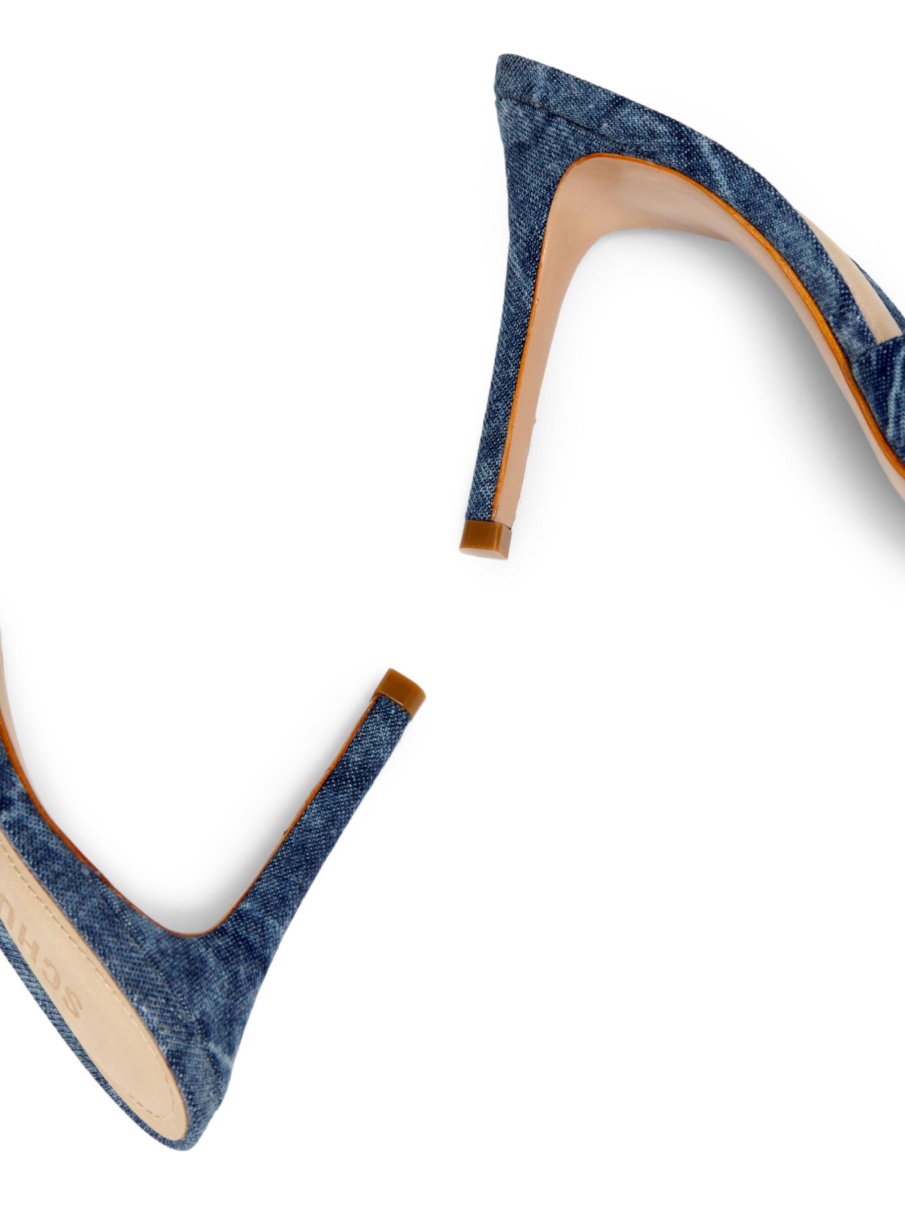 直営店‐Chloe‐ SALE! DENIM ミュール Shop Schutz - Cloe Denim Stiletto Mules | Saks Fifth Avenue