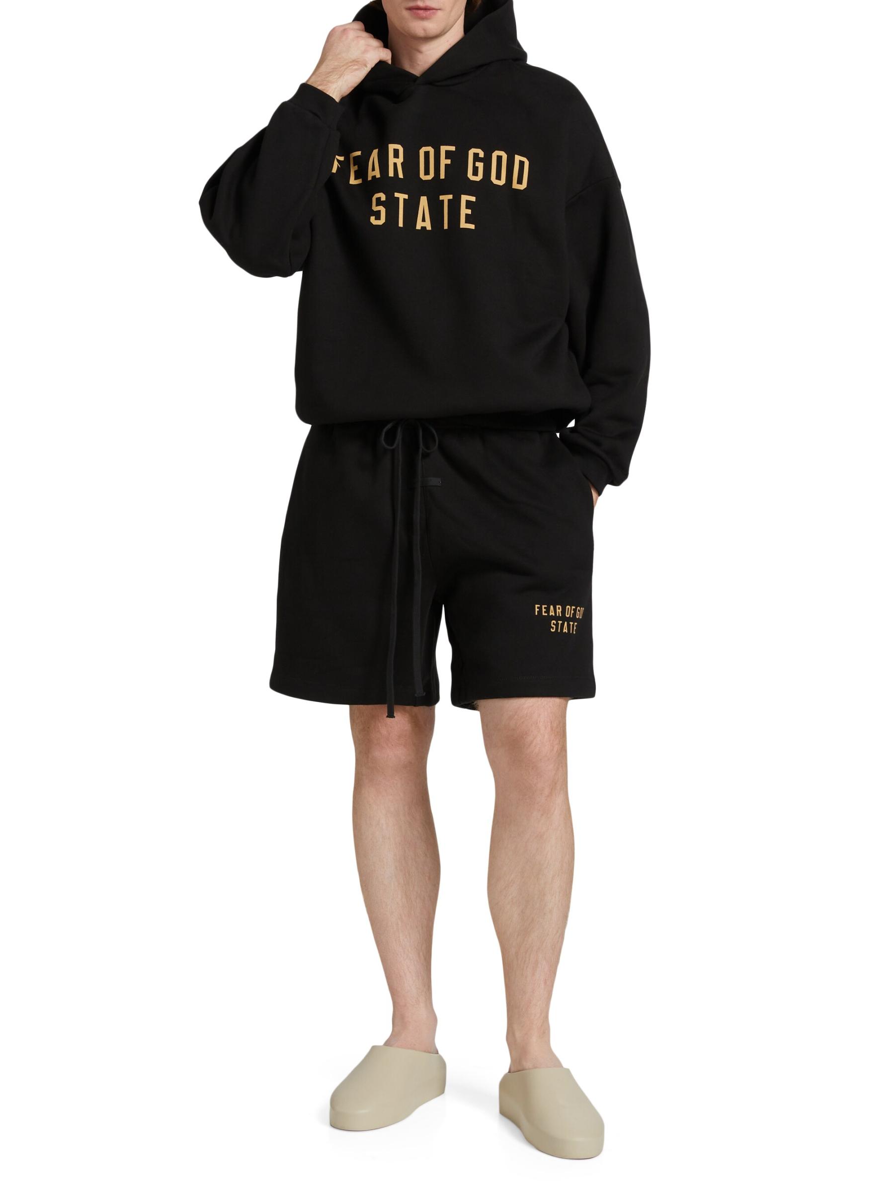 ゆったりシルエットが魅力【Fear of God 】フリース パーカー FOG] Fear Of God STATE Essentials パーカー フーディ Fleece