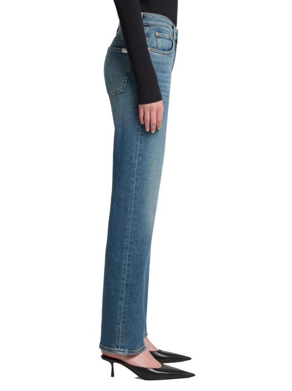 #3: بنطال جينز مستقيم بخصر متوسط من Calie - مستوى سطح البحر