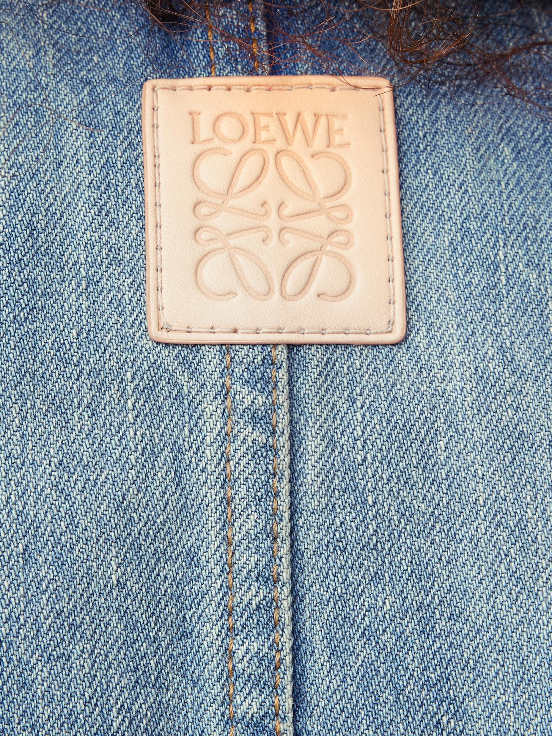 Loewe - トラペーズ・デニム・ジャケット をオンライン購入