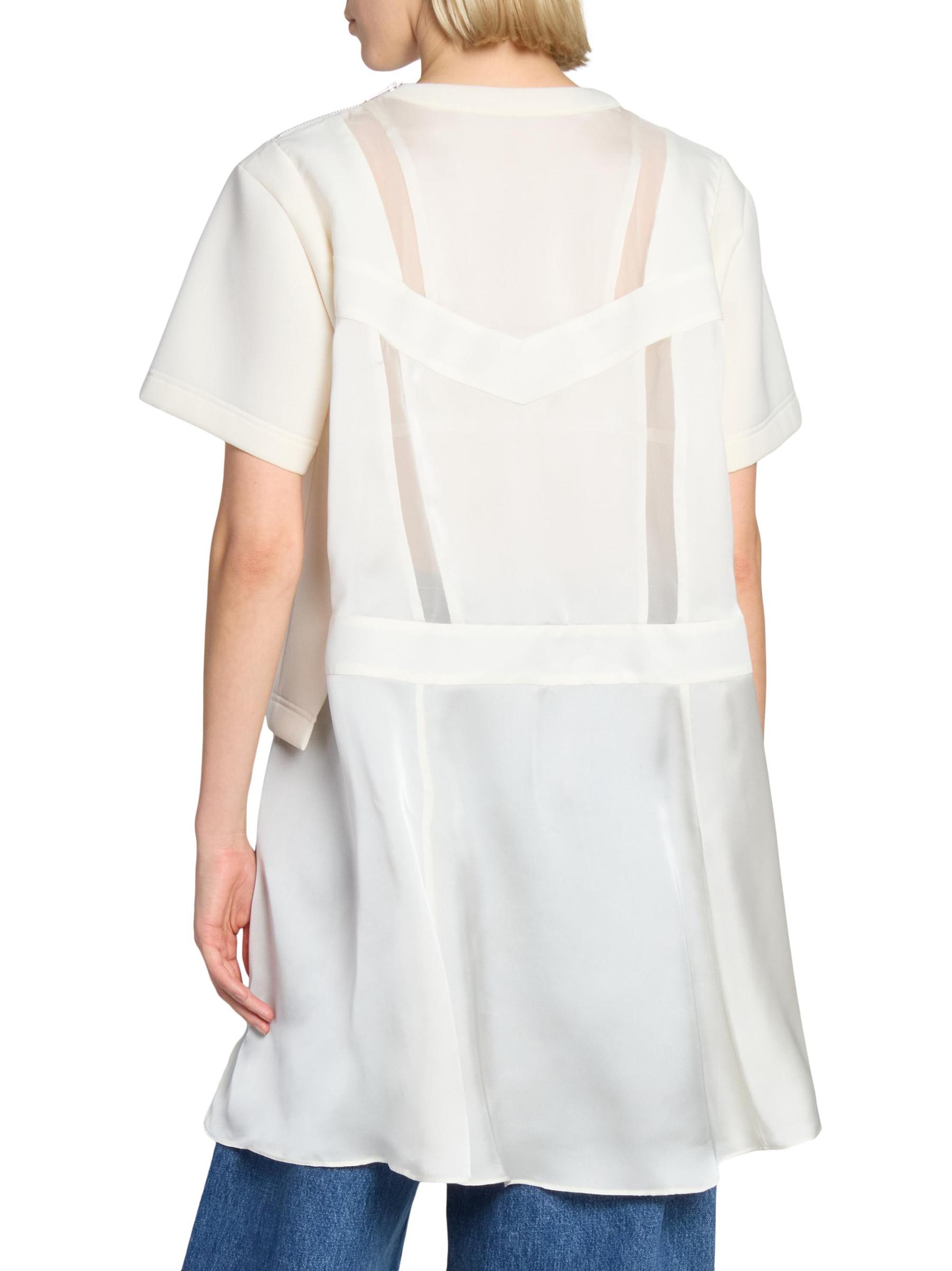 Shop Sacai - Suiting Bonding Mix Pullover | Saks Fifth Avenue Saks