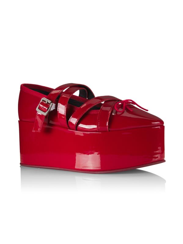 【シューズ】repetto Lux patent leather Flamme Shop Comme des Garçons - Comme des Garçons x Repetto Patent