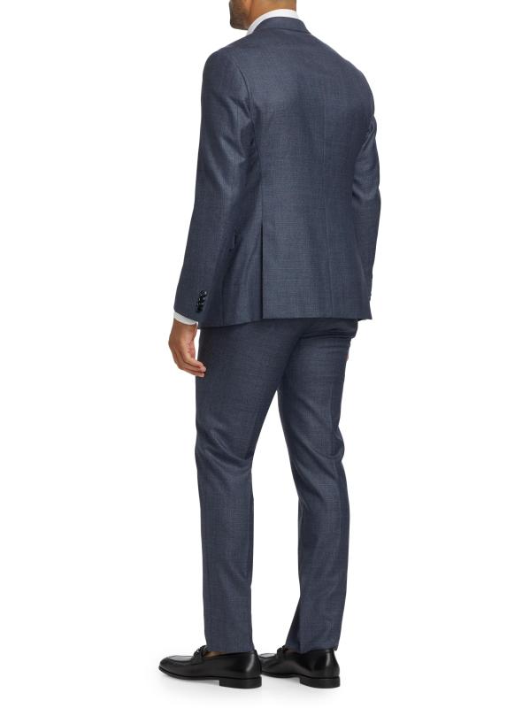 #4: بدلة مايكرو بوكس من الصوف - أزرق بريدي