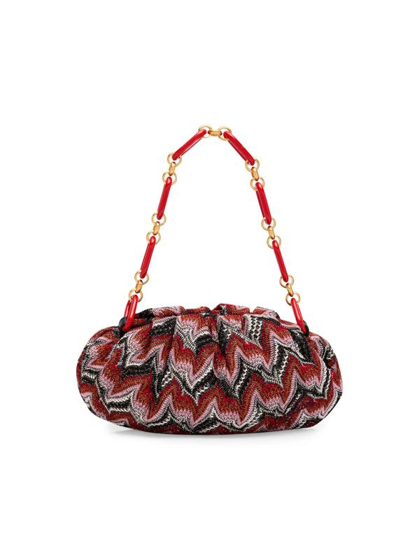 حقيبة صغيرة من القطن المتعرج