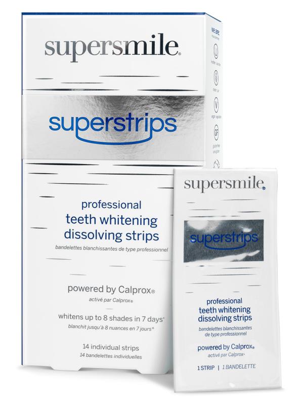 شرائط تبييض الأسنان Superstrips