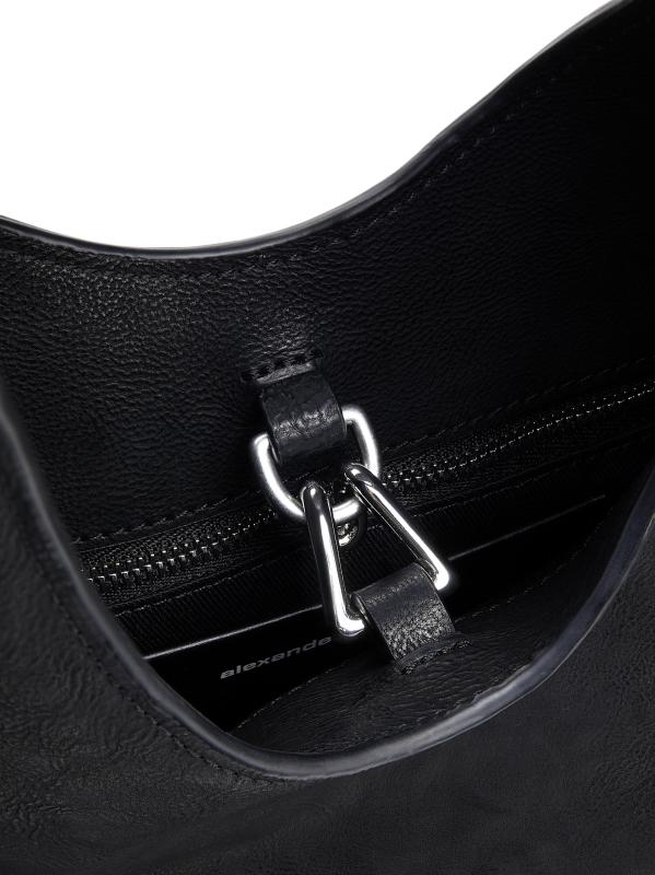 #5: حقيبة هوبو الكبيرة من جلد بايك كرينكل - أسود