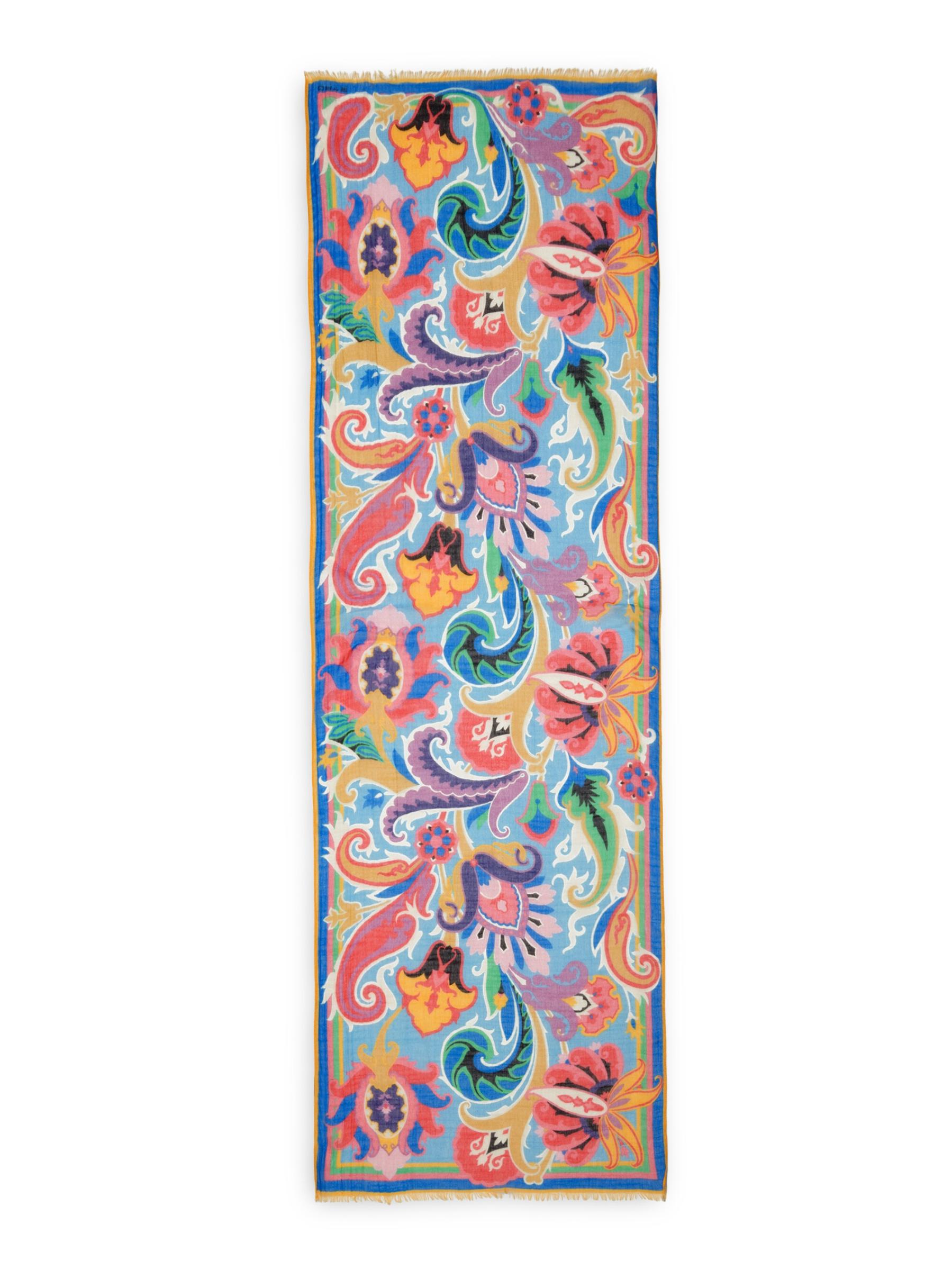 Shop ETRO - Tosca Paisley Scarf | Saks Fifth Avenue Saudi Arabia
