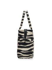 Shop Marc Jacobs - Zebra-Print Canvas Large Tote Bag | Saks