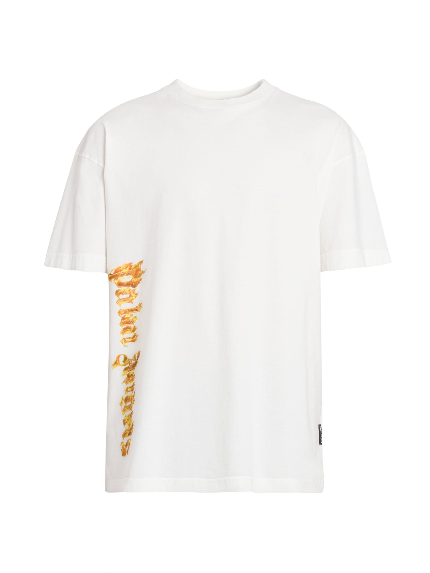 関税負担なし◆Palm Angels◆バーニングパームプリント Tシャツ 関税負担なし◇Palm Angels◇バーニングパームプリント Tシャツ