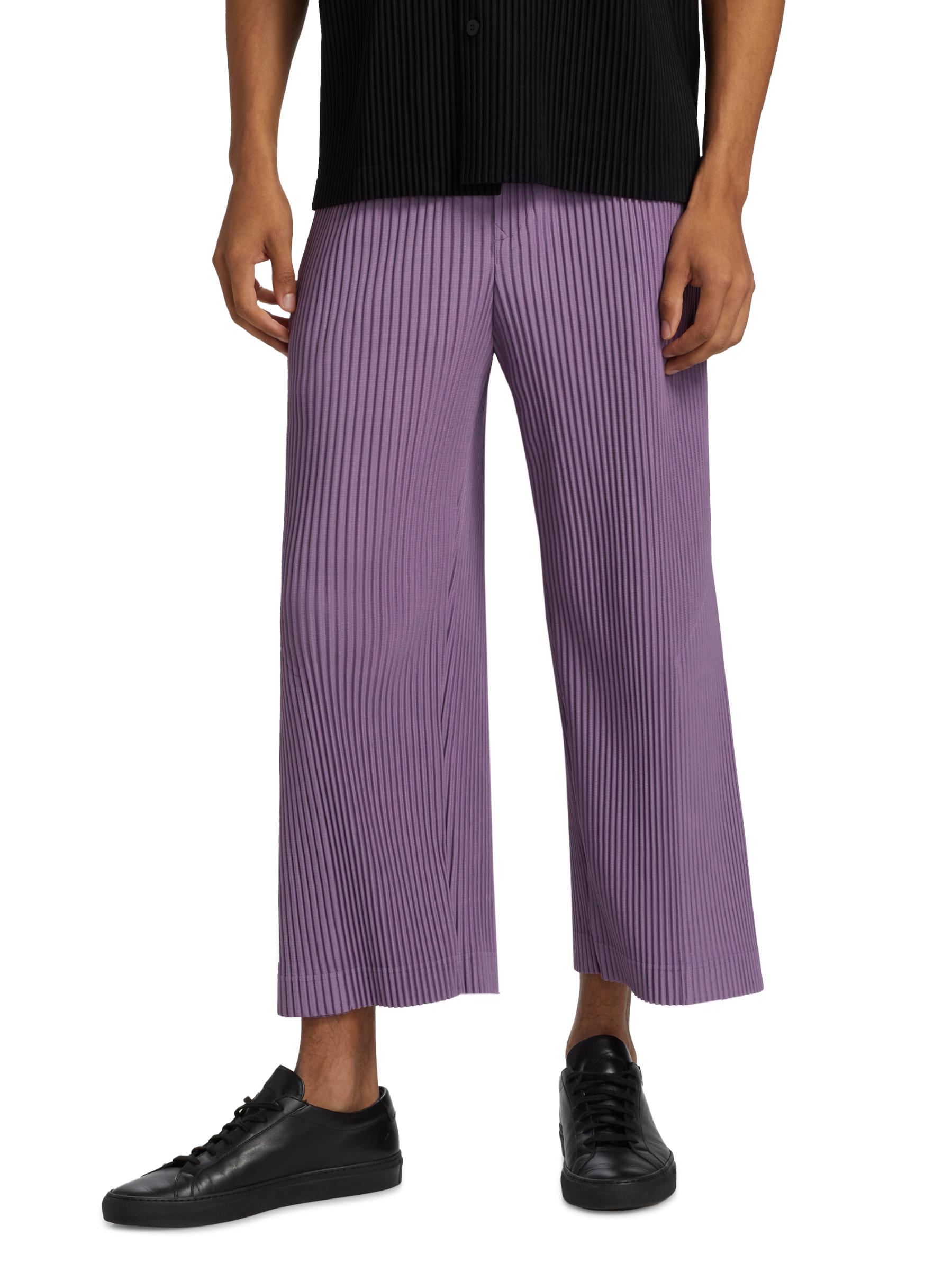 Shop Homme Plissé Issey Miyake - MC April Flared Crop Pants