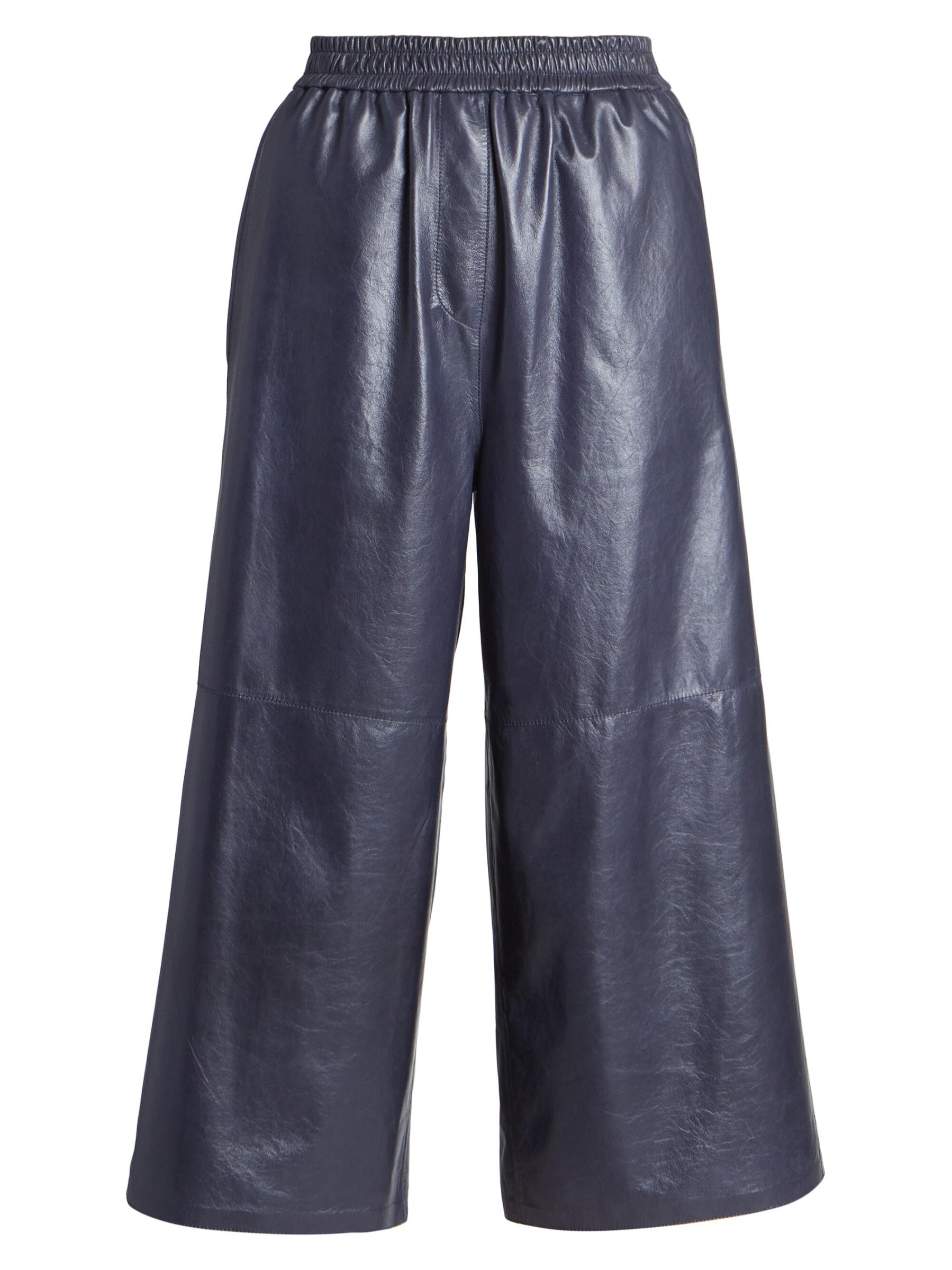 Loewe - クロップド・レザー・パンツ をオンライン購入 | Saks
