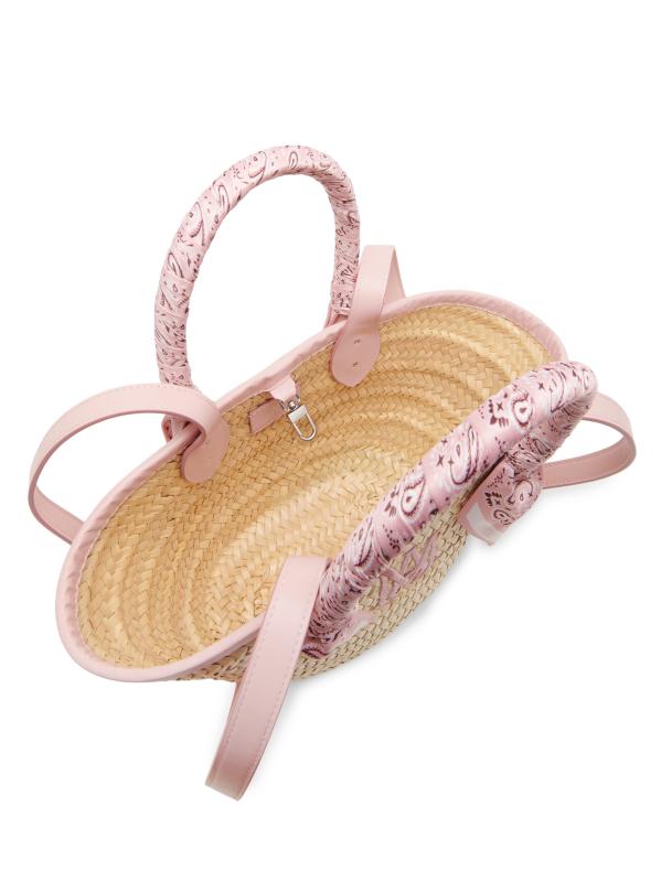Shop Amiri - Raffia Micro Tote Bag | Saks Fifth Avenue