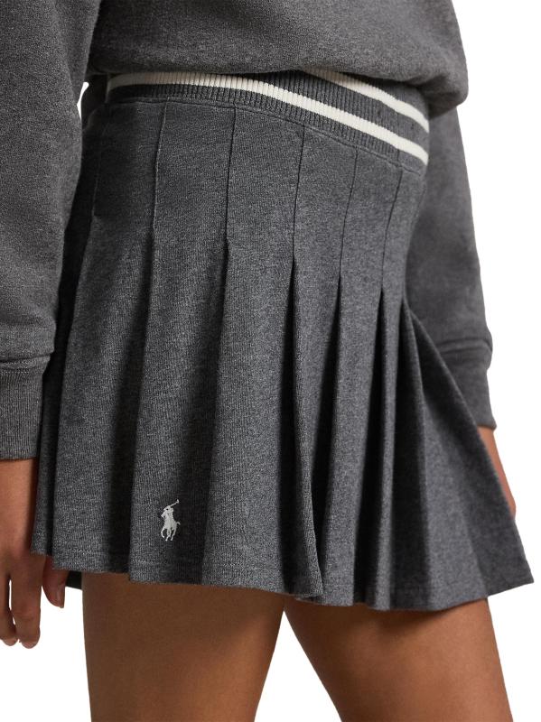 #7: تنورة محبوكة من الجيرسي للفتيات الصغيرات والفتيات - خلنج متوسط من الفانيلا