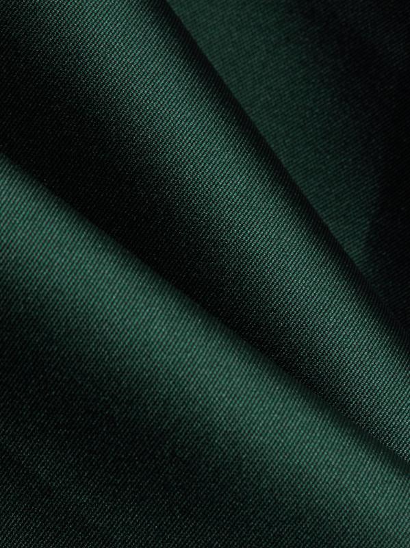 #6: فستان بوني ساتان بكتف واحد - فورست جرين