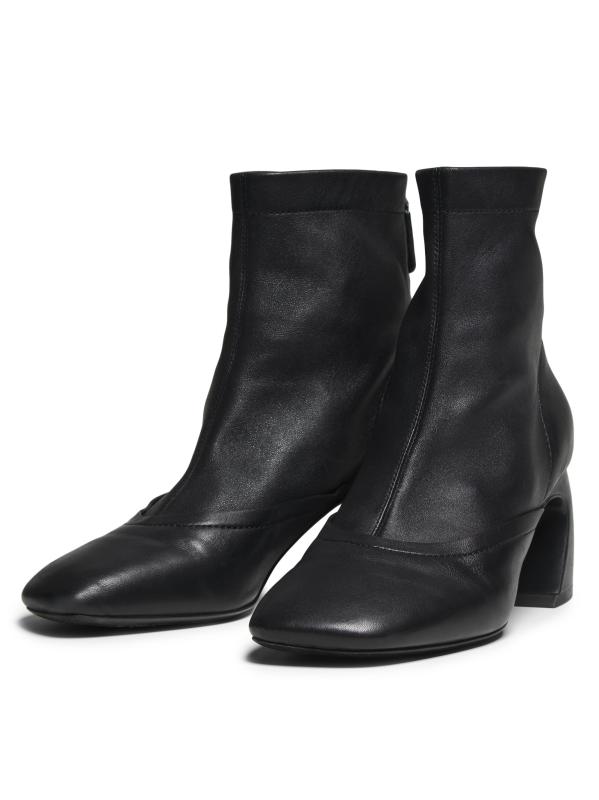 3.1 Phillip Lim レザー切り替えレースアップブーツ35 3.1 フィリップリム ショートブーツ レースアップ ダブルジップ