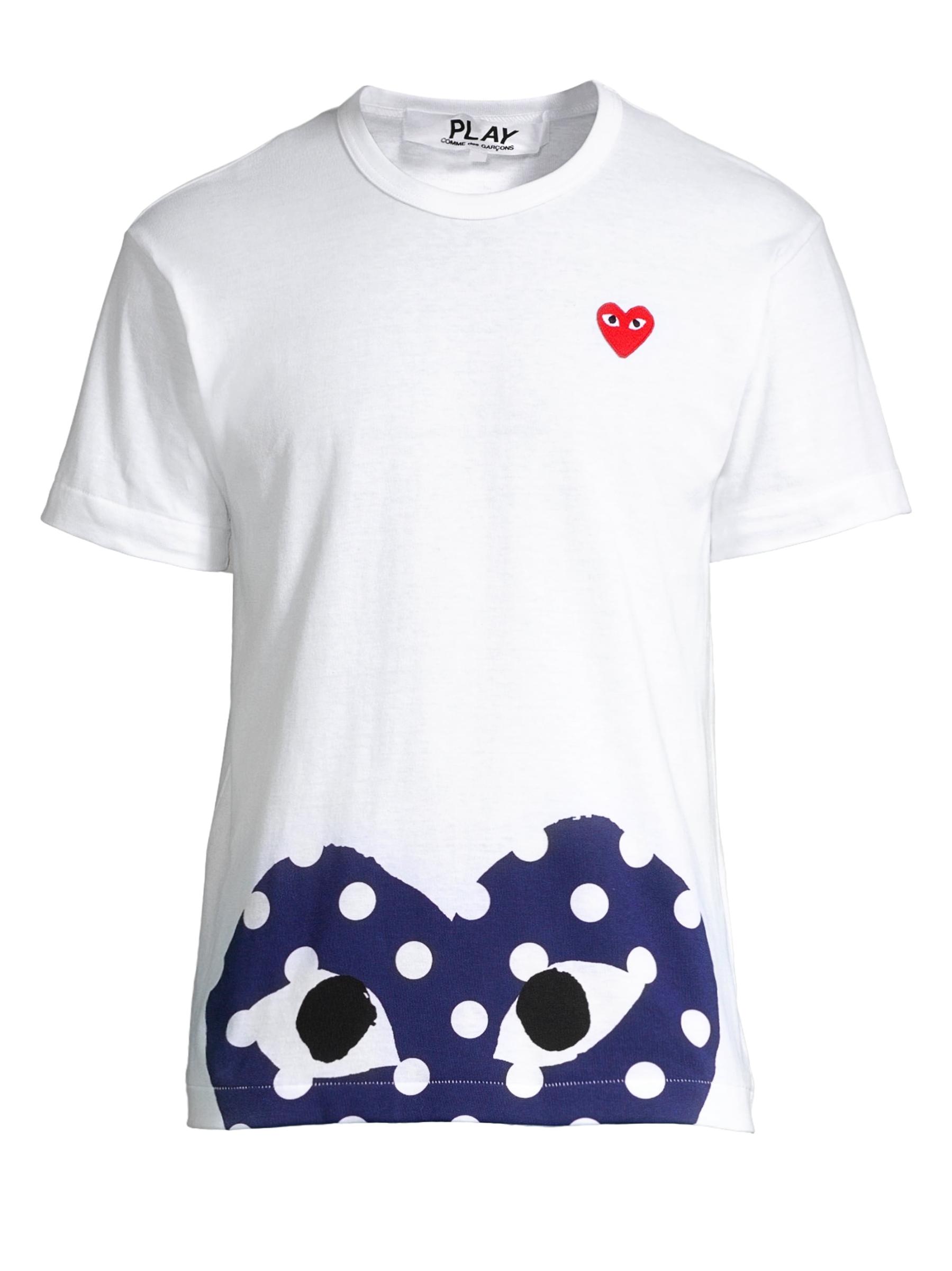 トップス \" Comme des garcons \" Tee COMME DES GARÇONS Homme faded-print T-shirt – dot COMME