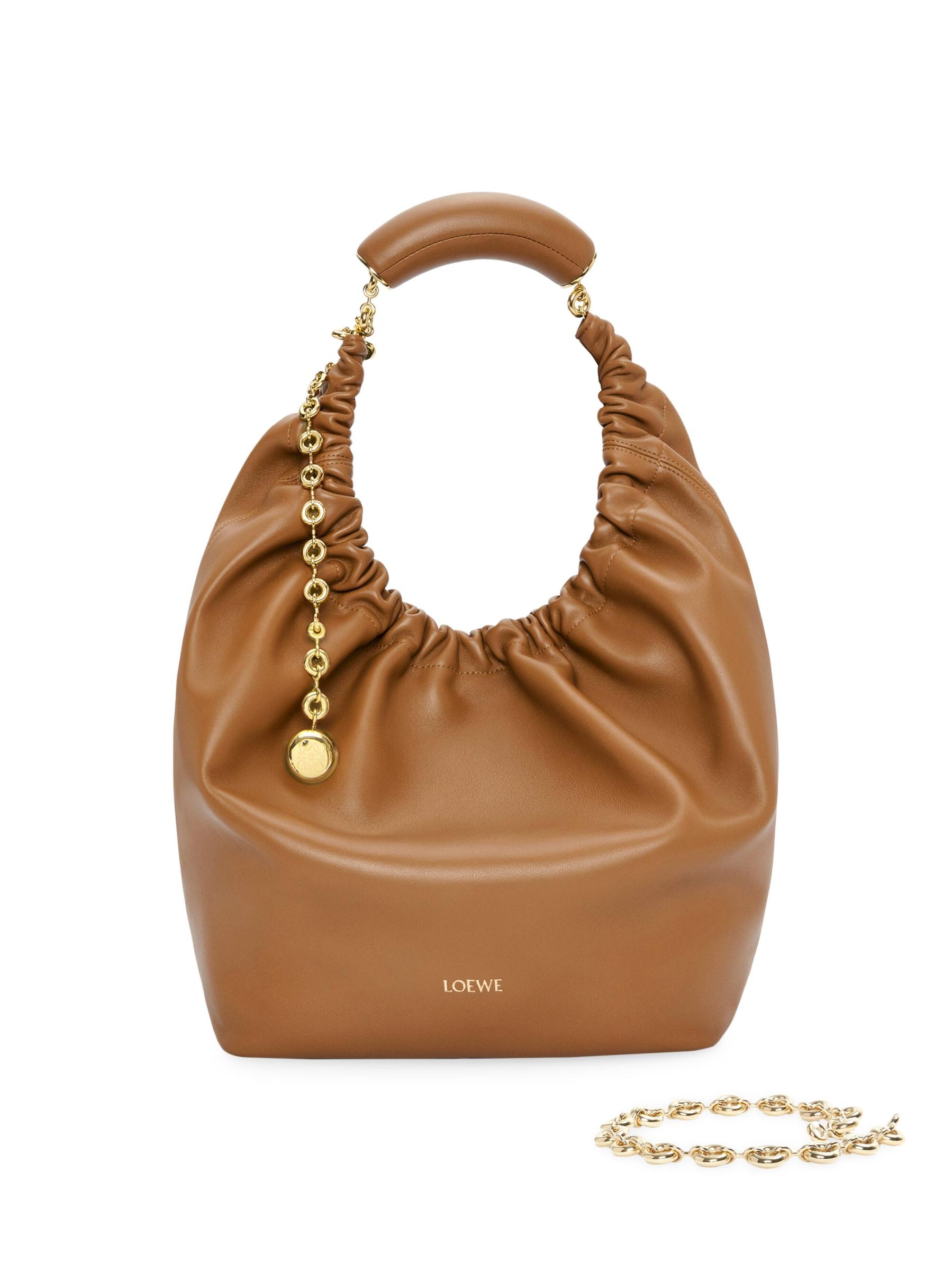 Loewe - ミディアム・スクイーズ・レザー・ショルダーバッグ を