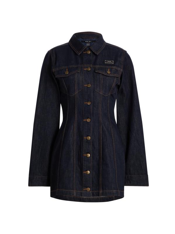 فستان جينز قصير من نيو نوستالجيا