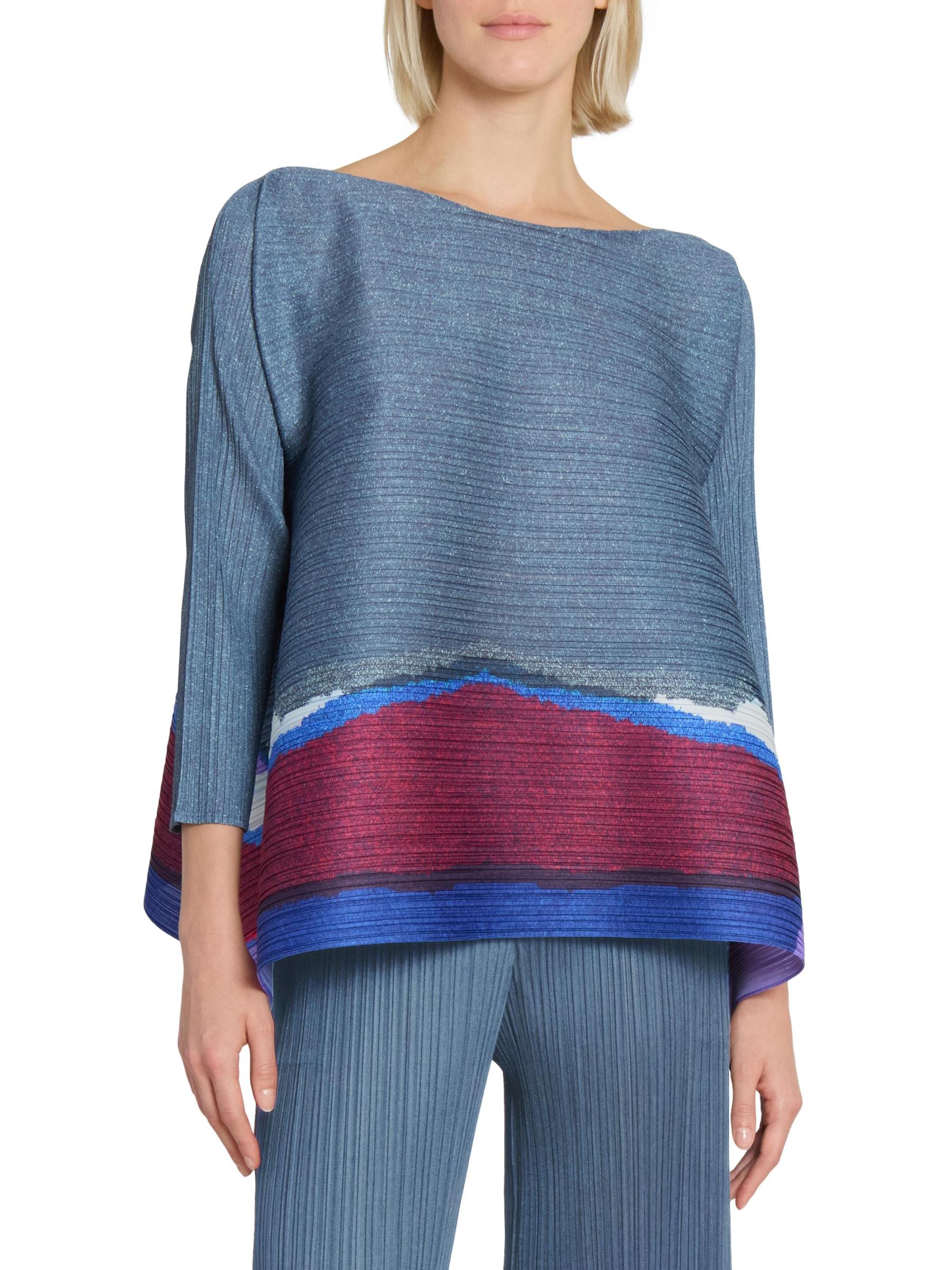 新品PLEATS PLEASE ISSEYMIYAKE GRAINYCOLORS Shop Pleats Please Issey Miyake - Grainy Colors Top | Saks Fifth