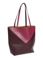 LOEWE ハスルミティアムショルタハック A510P49X120 TOFFEE Loewe - ミディアム・バイカラー・パズル・トート をオンライン