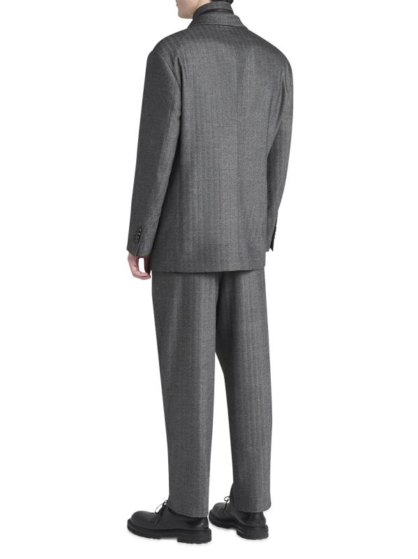 #2: بدلة مريحة من الصوف والكشمير المتعرج - ليلة بلا قمر