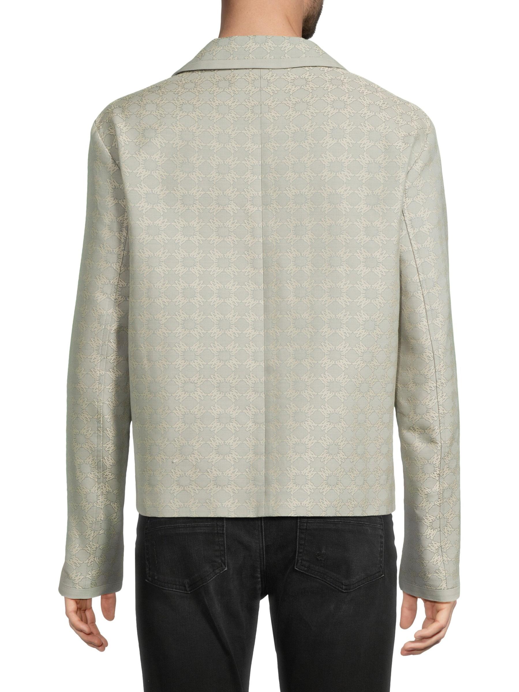 【関税込み】AMIRI ブラウン MA Quad ワークジャケット AMIRI MA Quad double-breasted Blazer | Brown | FARFETCH ID