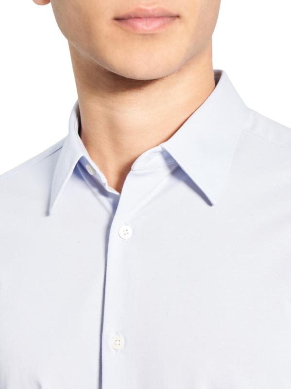 #3: قميص سيلفان بتصميم محبوك - أولمبي