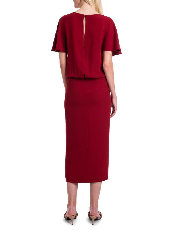 #4: فستان بلوسون متوسط الطول - كريميسي