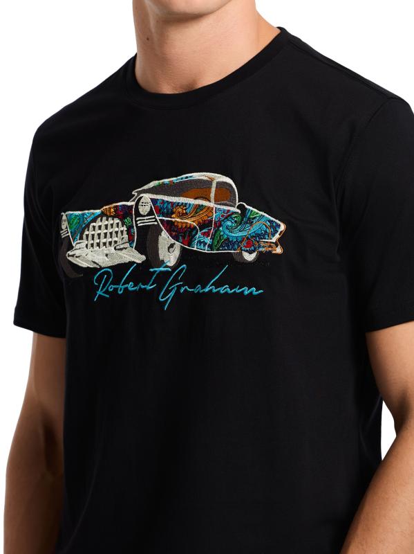 Robert Graham ★ ヴィンテージカー グラフィック Tシャツ Shop Robert Graham - Vintage Car Graphic T-Shirt | Saks