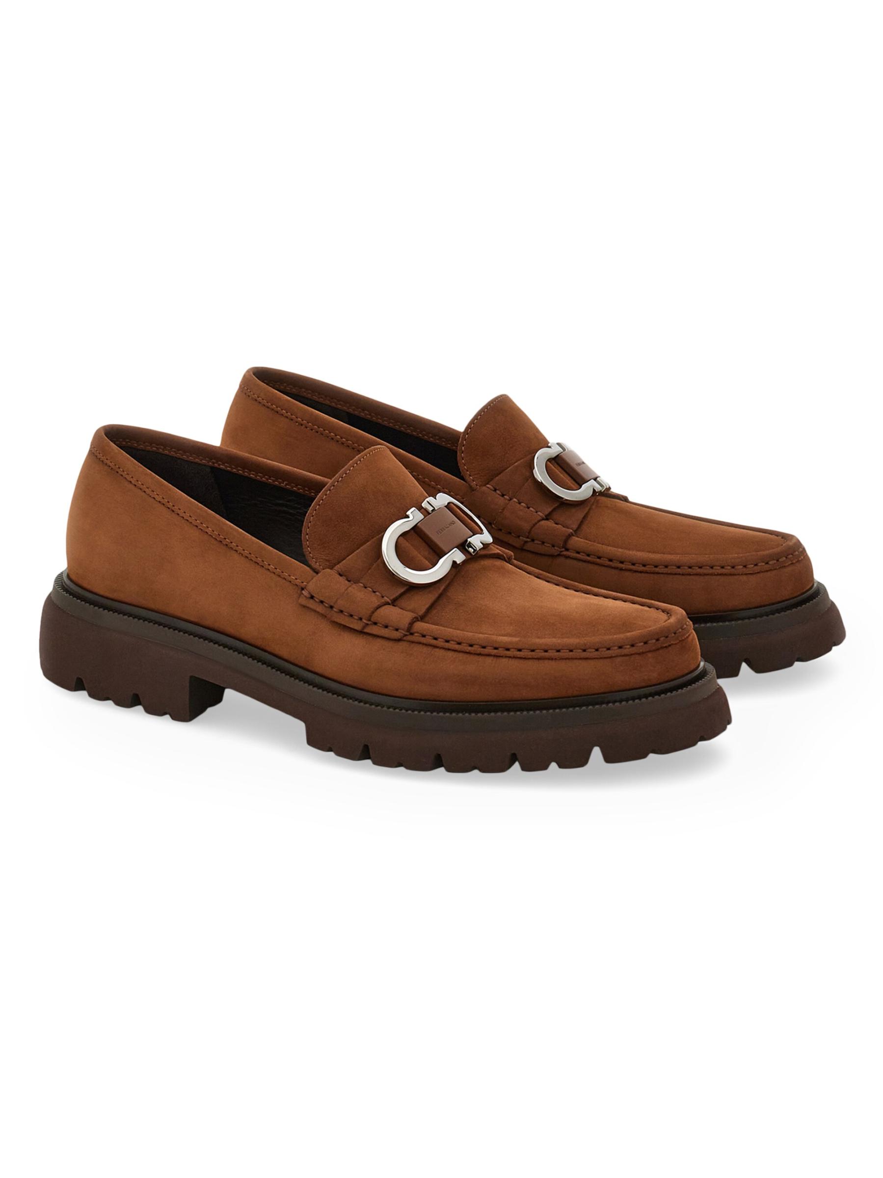 【お試し価格！】 Ferragamo - をオンライン購入 コクーン・スエード・ローファー 靴