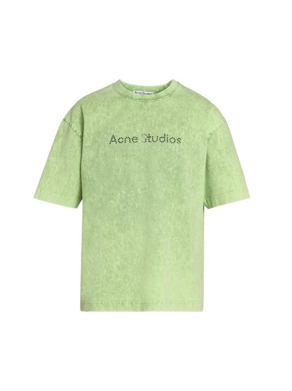 Shop Acne Studios - Exford Stamp Stud Crewneck T-Shirt