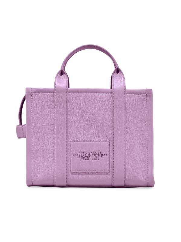 #5: حقيبة اليد الجلدية المتوسطة - أرجواني