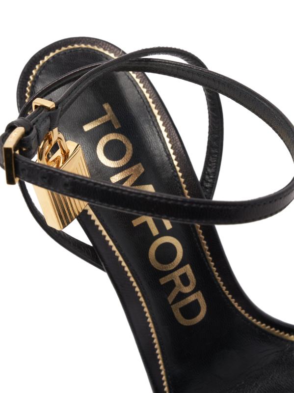 Tom Ford - パドロック105レザーポインテッドトゥアンクル