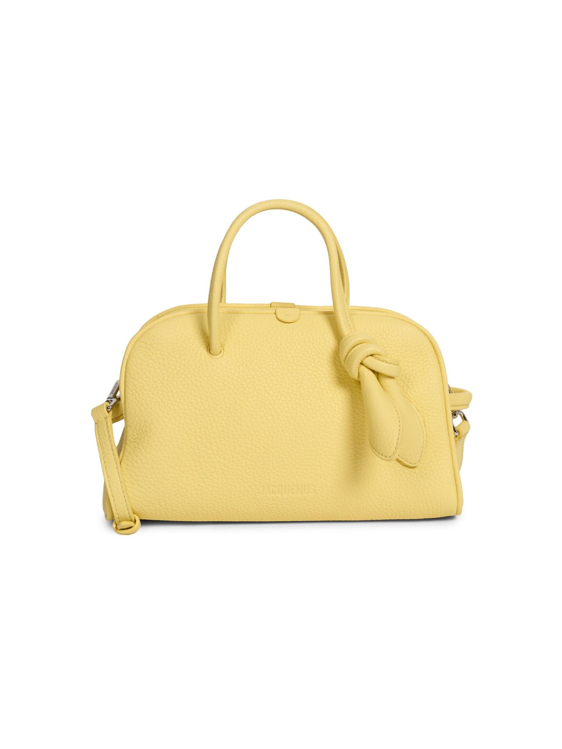 Shop Jacquemus - Le Petit Turismo Leather Top Handle Bag