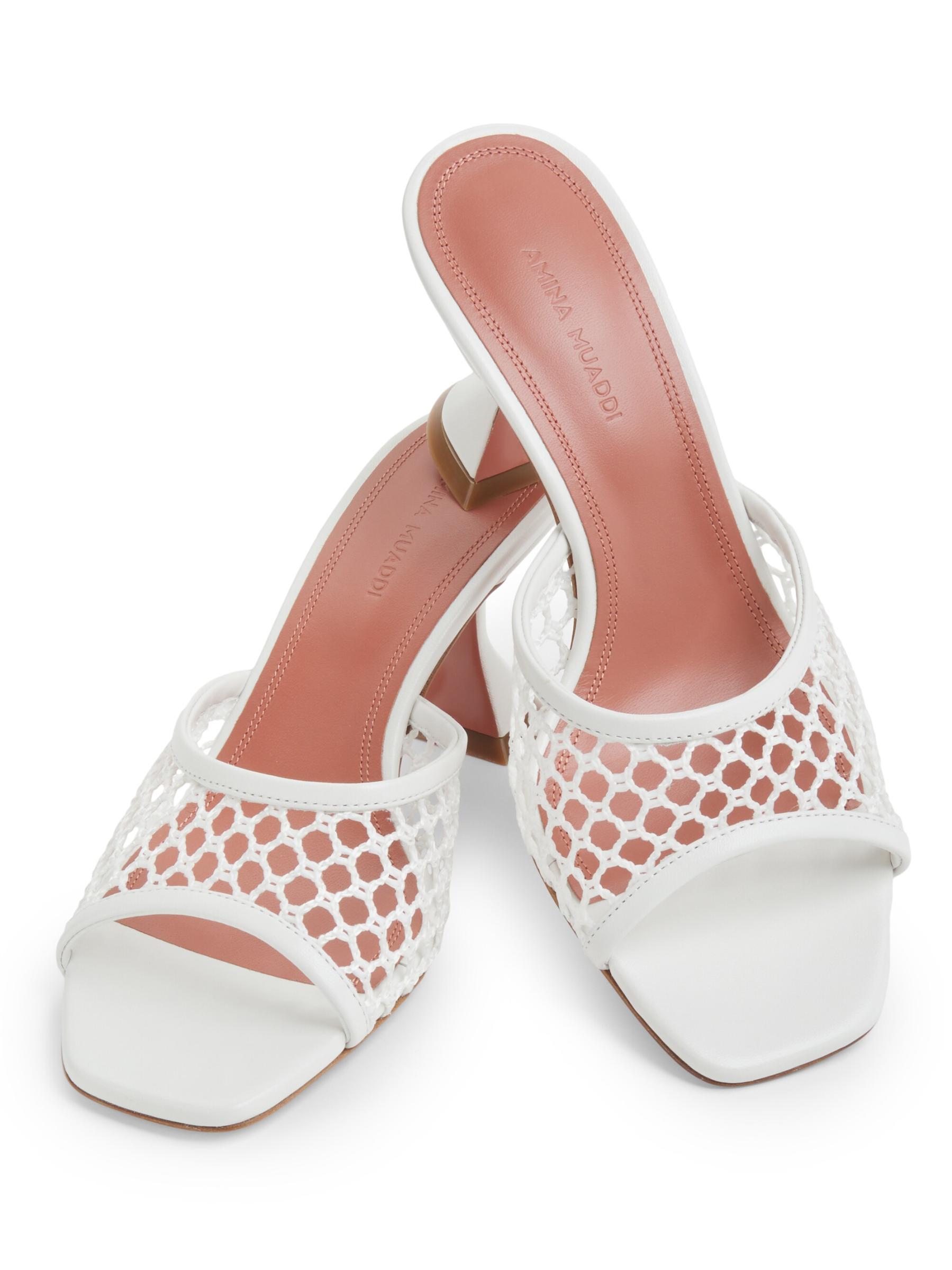 送料関税込【Amina Muaddi】ミュール 0400022257006_NETRAFFIAWHITE?