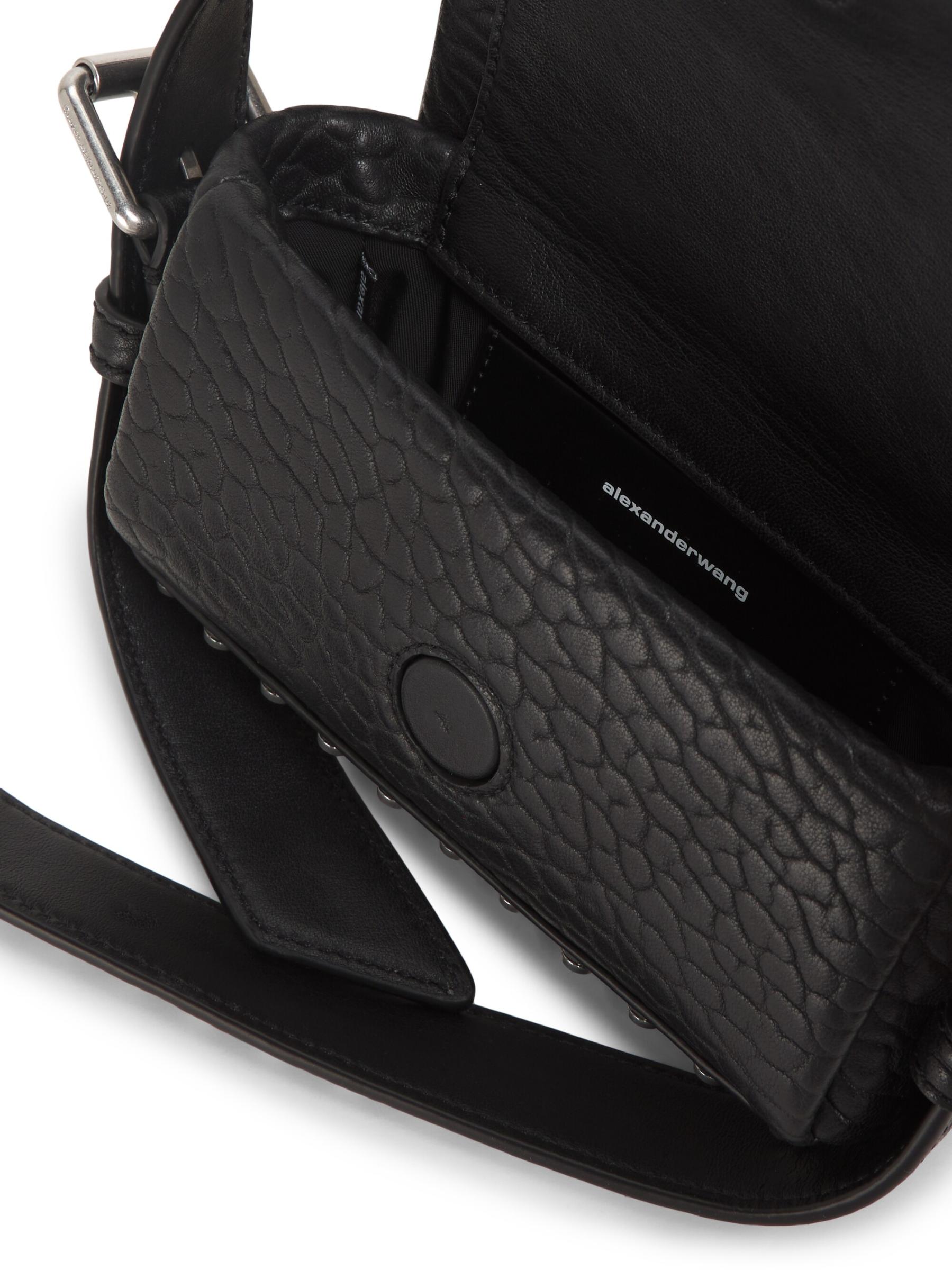 Alexander Wang - リッコ ミニ スタッズド レザー フラップ