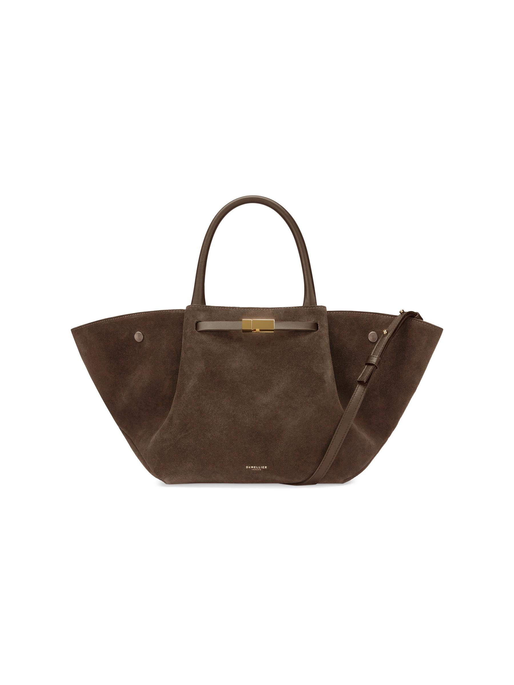 【DEMELLIER】ニューヨーク DEMELLIER New York Midi textured-leather tote | NET-A-PORTER