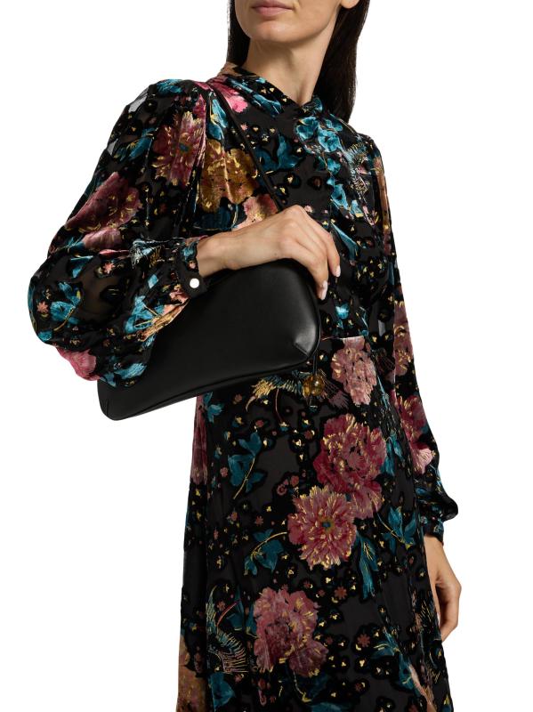 #5: فستان بيكا فلورال ميدي - مخمل طيور الجنة