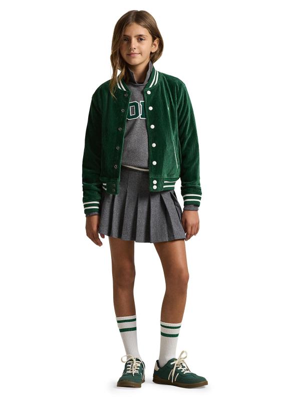 #5: تنورة محبوكة من الجيرسي للفتيات الصغيرات والفتيات - خلنج متوسط من الفانيلا