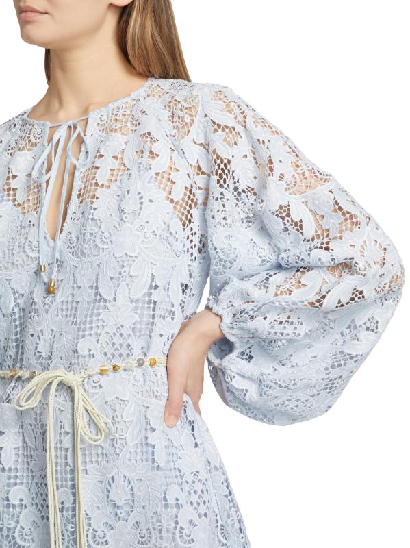 ★Zimmermann★レース素材 チュニック風ワンピース ミニドレス Zimmermann - ココ・レース・チュニック・ミニドレス を