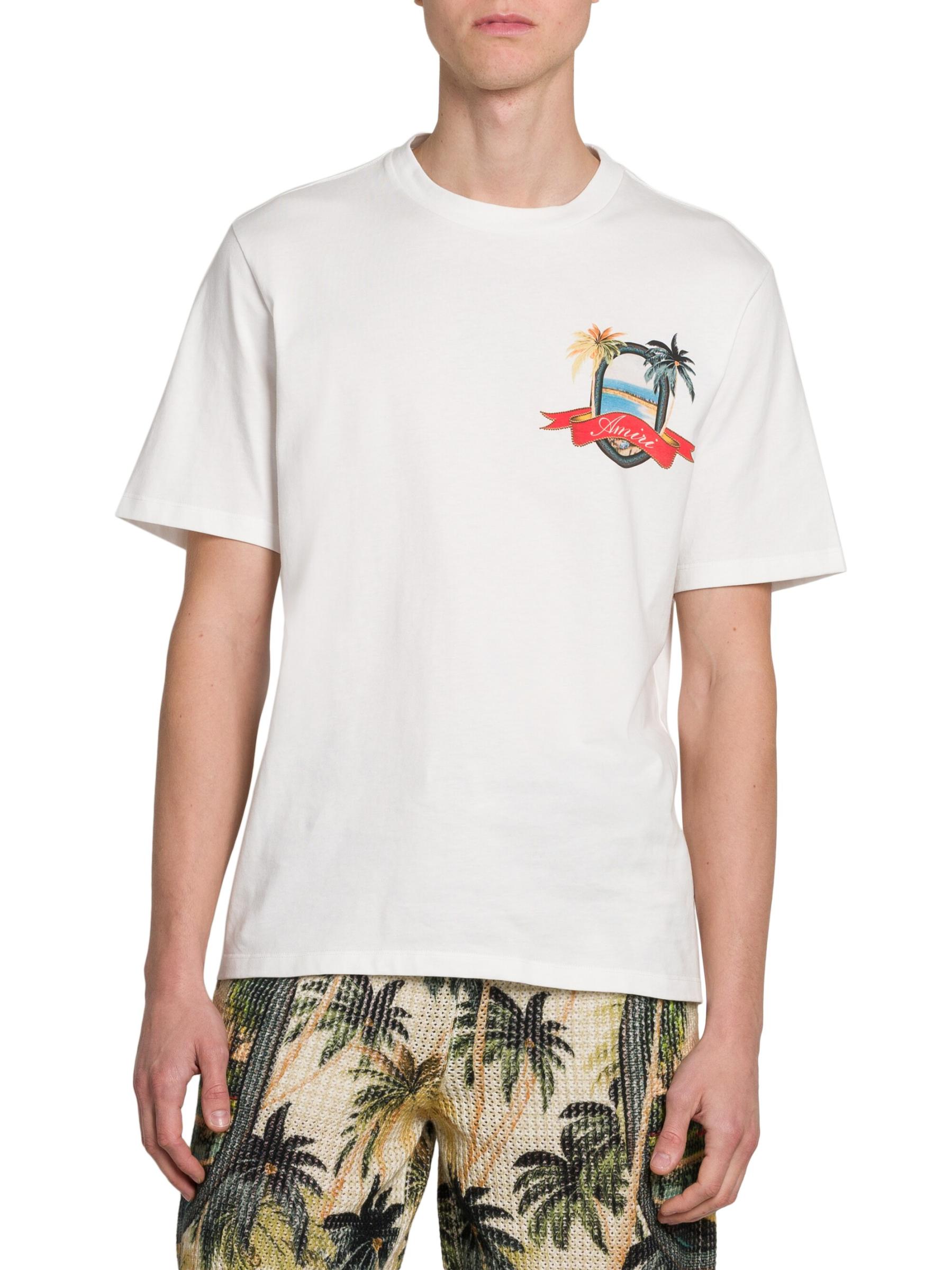 【AMIRI】プリント ロゴ マ・パラダイス Tシャツ＊送料/関税込み 関税込☆VIP価格【AMIRI】マパラダイスTシャツ (AMIRI/Tシャツ