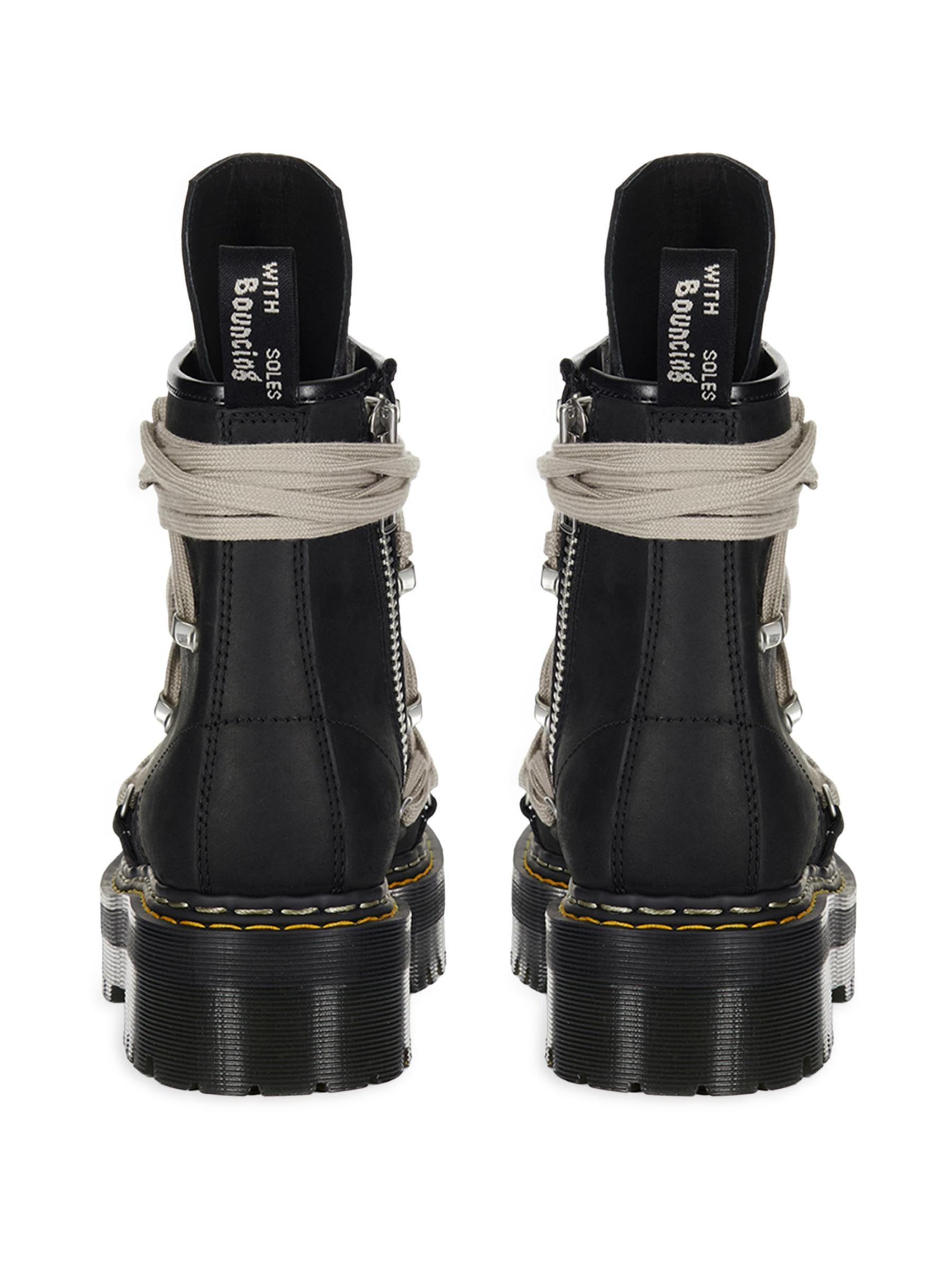 Shop Rick Owens - Dr. Martens x Rick Owens 1460 Quad-Sole Megalace