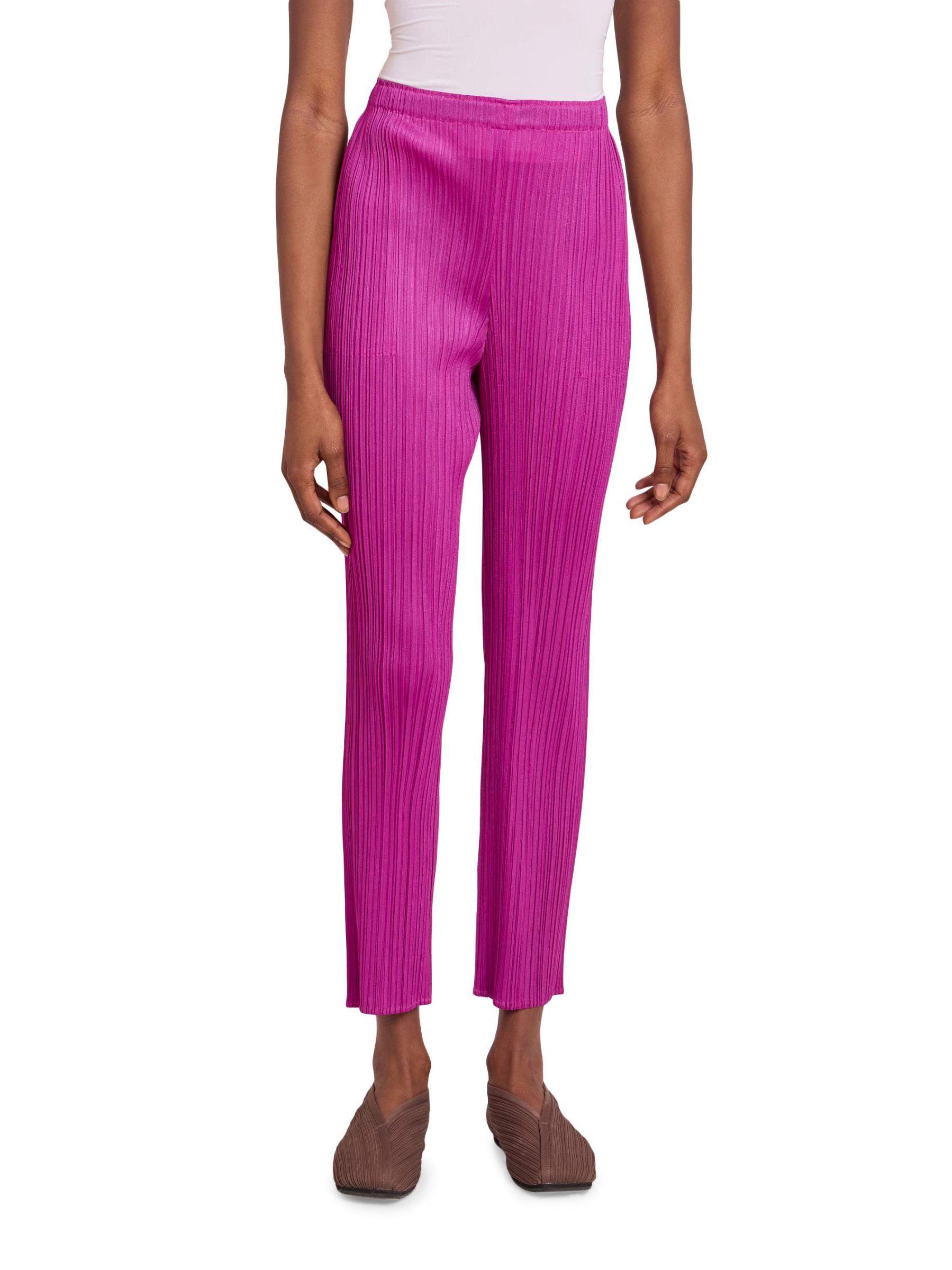 PLEATSPLEASE　ストレートパンツ PLEATS PLEASE プリーツプリーズ ISSEY MIYAKE イッセイミヤケ