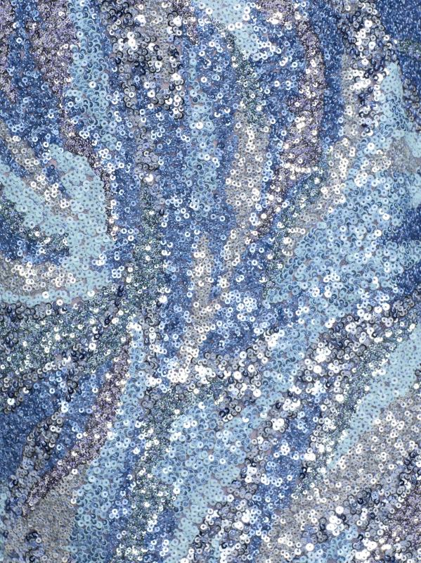 #6: فستان داليا ماكسي مزيّن بالترتر - بلو مالتي